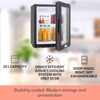 Klarstein MKS-12 Minibar Koelkast 24L Zwart