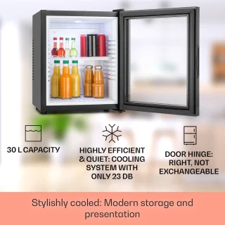 Klarstein MKS-13 Minibar koelkast 30L zwart