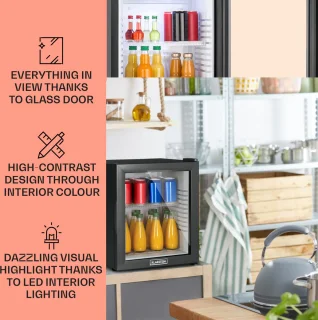 Klarstein MKS-13 Minibar koelkast 30L zwart