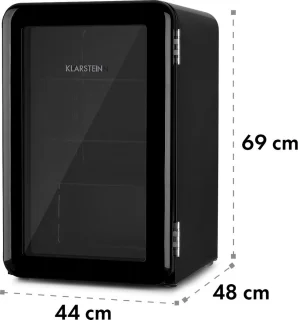 Klarstein Poplife Mini Koelkast 70L Zwart
