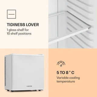 Klarstein Secret Cool Mini-koelkast 13L Wit