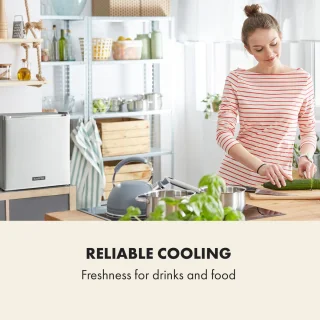 Klarstein Secret Cool Mini-koelkast 13L Zilver