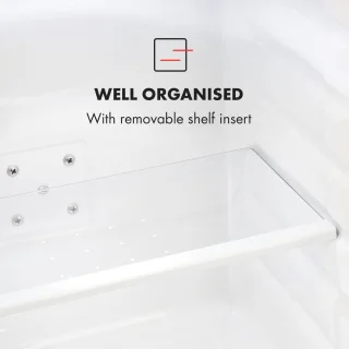 Klarstein Silent Cool minikoelkast - Wit