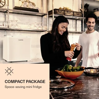 Klarstein Silent Cool minikoelkast - Wit