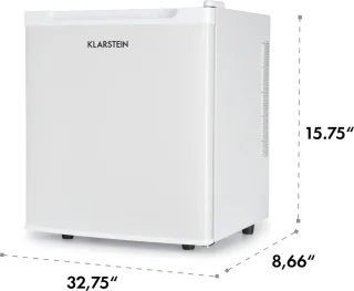 Klarstein Silent Cool minikoelkast - Wit