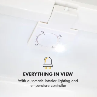 Klarstein Silent Cool minikoelkast - Wit