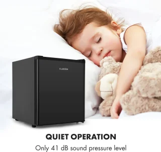 Klarstein Snoopy Eco Mini koelkast 41L zwart