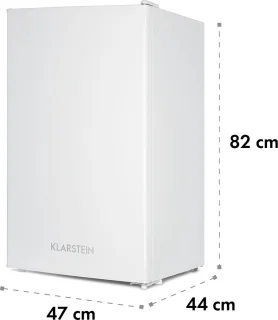 Klarstein Spitzbergen Uni Koelkast 91L Wit