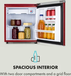 Klarstein Yummy Mini-Koelkast 45L Rood
