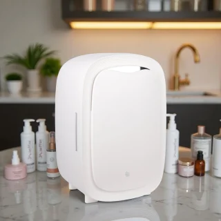 Knikker 12L Skincare Fridge Beauty Koelkast Wit