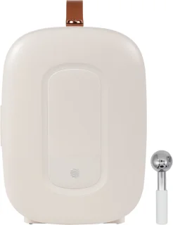 Knikker 4L Skincare Fridge Wit inclusief Ice Globe