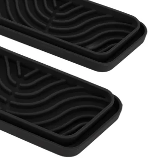 Koelkast waterlekbak Catcher voor 2 stuks (zwart)