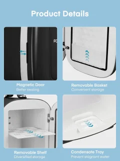 Lexium Mini Fridge Kleine Koelkast
