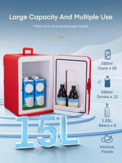 Lexium Mini Fridge Kleine Koelkast