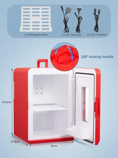 Lexium Mini Fridge Kleine Koelkast