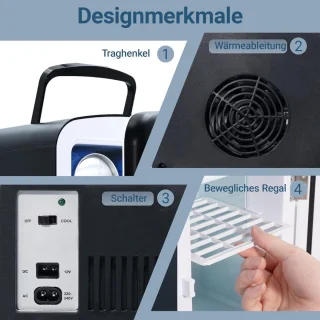 Lexium Mini Fridge - Mini Koelkast