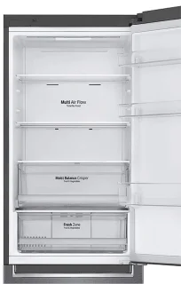 LG GBB61DSHMN Koelvriescombinatie RVS Vrijstaand