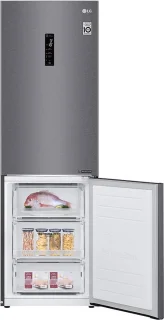 LG GBB61DSHMN Koelvriescombinatie RVS Vrijstaand