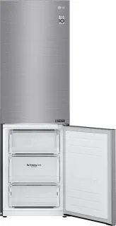 LG GBB61PZGFN Koel-vriescombinatie RVS