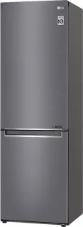 LG GBB61PZGFN Koel-vriescombinatie RVS