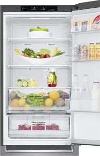LG GBB61PZGFN Koel-vriescombinatie RVS