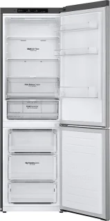 LG GBB61PZGFN Koel-vriescombinatie RVS