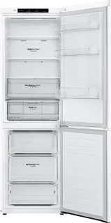 LG GBB61SWJMN koel-vriescombinatie 341L wit