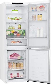 LG GBB61SWJMN koel-vriescombinatie 341L wit