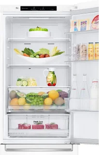 LG GBB61SWJMN koel-vriescombinatie 341L wit