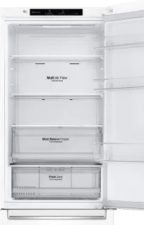 LG GBB61SWJMN koel-vriescombinatie 341L wit
