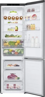 LG GBB62PZGGN koel-vriescombinatie 384L
