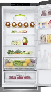 LG GBB62PZGGN koel-vriescombinatie 384L