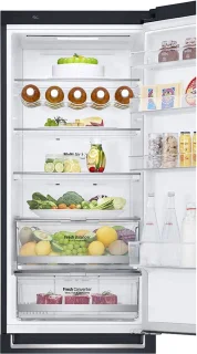 LG GBB72MCDMN koel-vriescombinatie zwart 384L