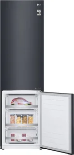 LG GBB72MCEFN Koel-vriescombinatie Zwart