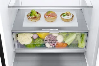 LG GBB72MCEFN Koel-vriescombinatie Zwart