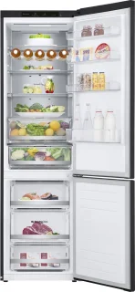 LG GBB72MCVBN Zwart Vrijstaande Koelkast 384L