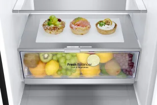 LG GBB72MCVGN koel-vriescombinatie zwart 384L