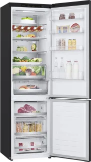LG GBB72MCVGN koel-vriescombinatie zwart 384L