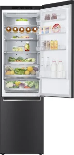 LG GBB72MCVGN koel-vriescombinatie zwart 384L
