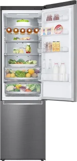 LG GBB72PZUGN Koel-vriescombinatie 384L Roestvrijstaal