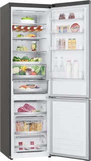 LG GBB72PZUGN Koel-vriescombinatie 384L Roestvrijstaal