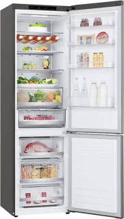 LG GBB72PZVCN1 koel-vriescombinatie 384L roestvrijstaal