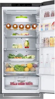 LG GBB72PZVCN1 koel-vriescombinatie 384L roestvrijstaal