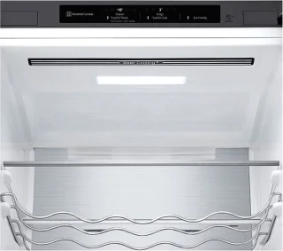 LG GBB72PZVCN1 koel-vriescombinatie 384L roestvrijstaal