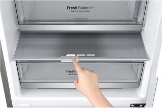 LG GBB92STBAP koel-vriescombinatie 384L A-label