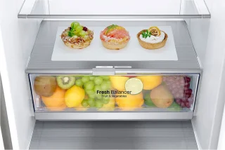 LG GBB92STBAP koel-vriescombinatie 384L A-label