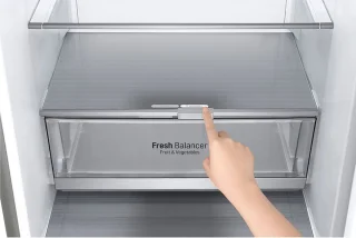 LG GBB92STBAP koel-vriescombinatie 384L A-label