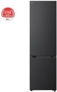 LG GBBS322CEV 465L Koel-vriescombinatie Essence Zwart Staal