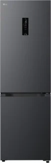 Ruimte en slim design: LG GBBSJ11DEP koel‑vriescombinatie in zwart