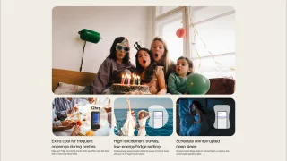 LG GBG7190CEV Vrijstaande Koelkast Zwart 349L
